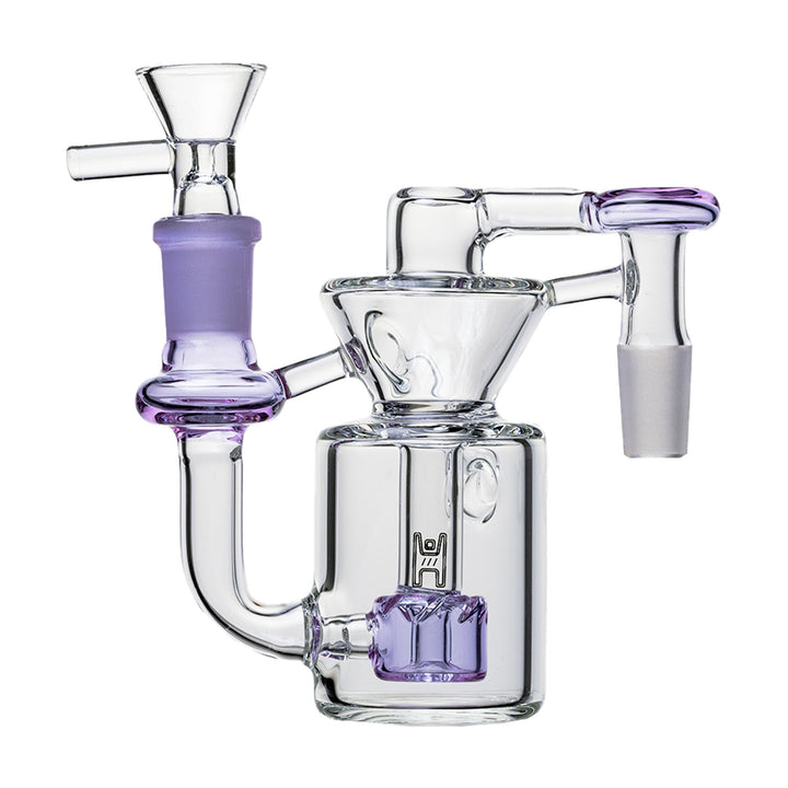14mm Recycler Ash Catcher, Lavender, 90¡ã joint