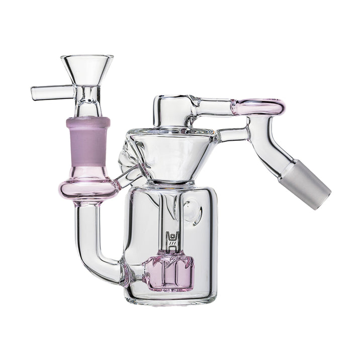 14mm Recycler Ash Catcher, Pink, 45¡ã joint
