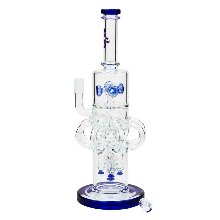 15" H2O Glass Water Recycle Bong - PILOTDIARY