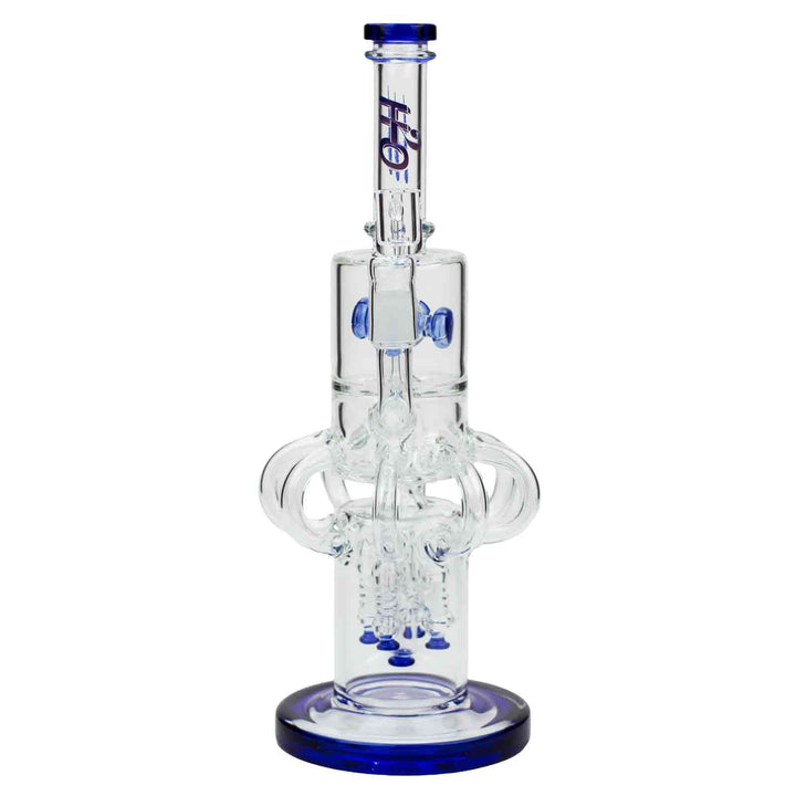 15" H2O Glass Water Recycle Bong - PILOTDIARY