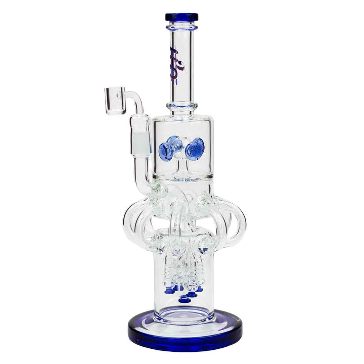 15" H2O Glass Water Recycle Bong - PILOTDIARY