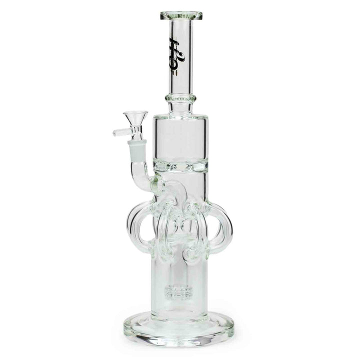 15" H2O Glass Water Recycler Bong - PILOTDIARY