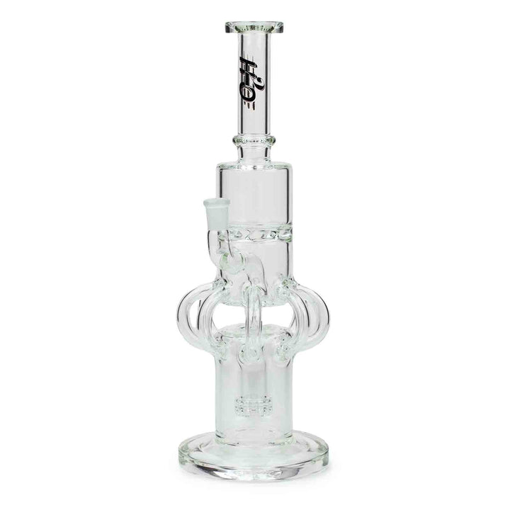 15" H2O Glass Water Recycler Bong - PILOTDIARY