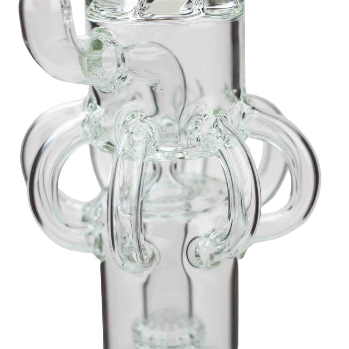 15" H2O Glass Water Recycler Bong - PILOTDIARY