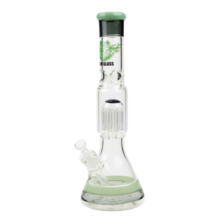 16"  Single Tree Arm Glass Water Bong