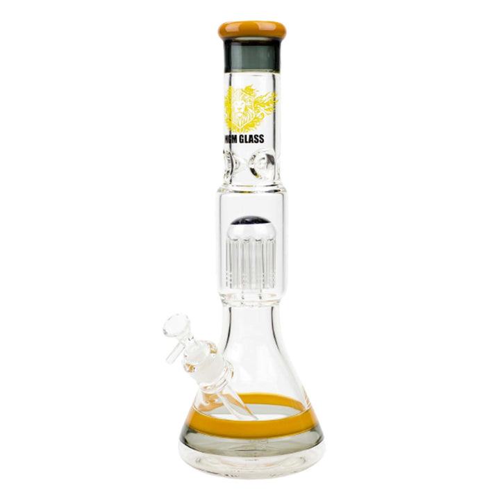 16"  Single Tree Arm Glass Water Bong