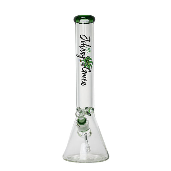 16" 9mm Beaker Water Pipe with Grid Percolator Slide