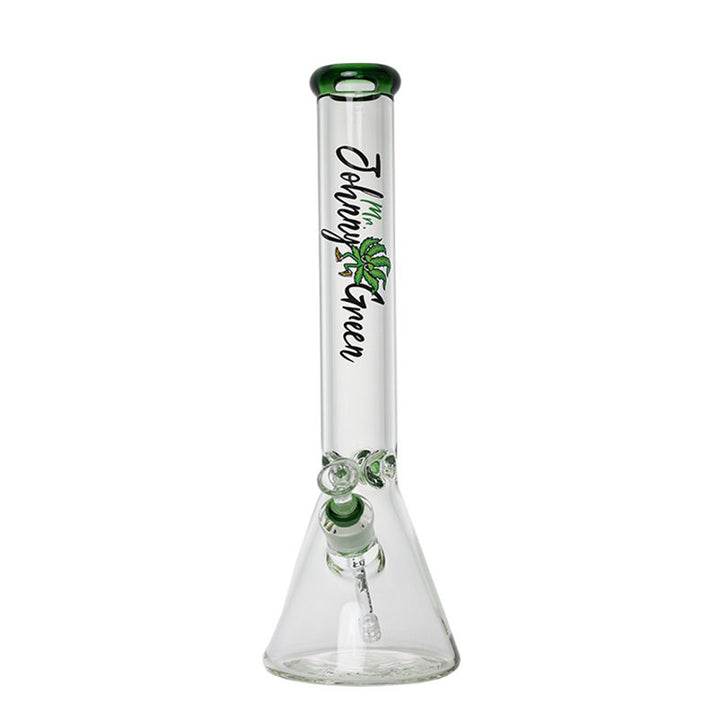 16" 9mm Beaker Water Pipe with Grid Percolator Slide