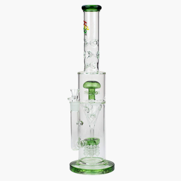 17" H2O Funnel Glass Water Bong