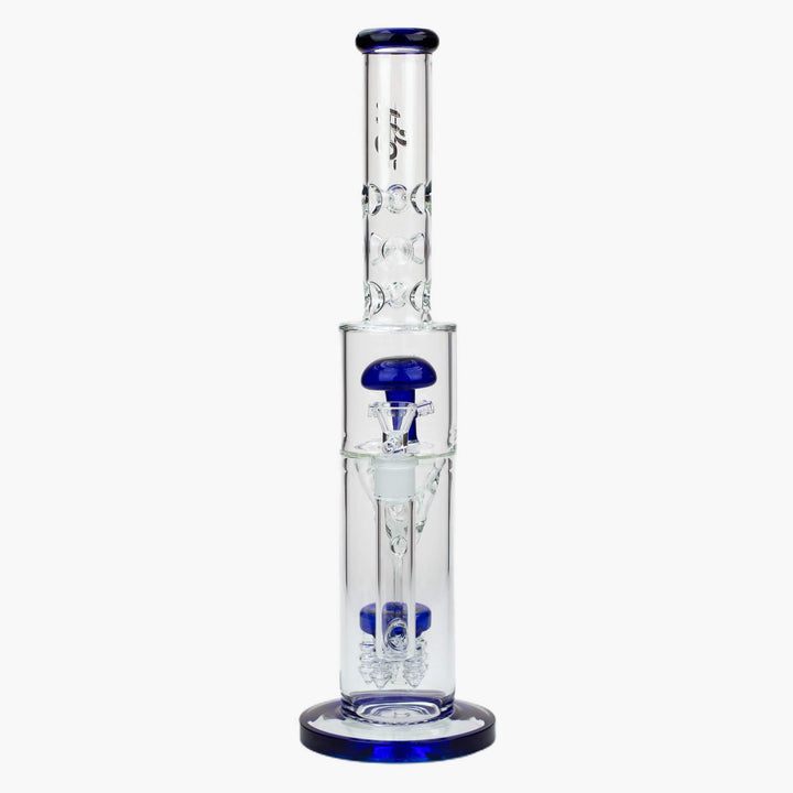 17" H2O Funnel Glass Water Bong