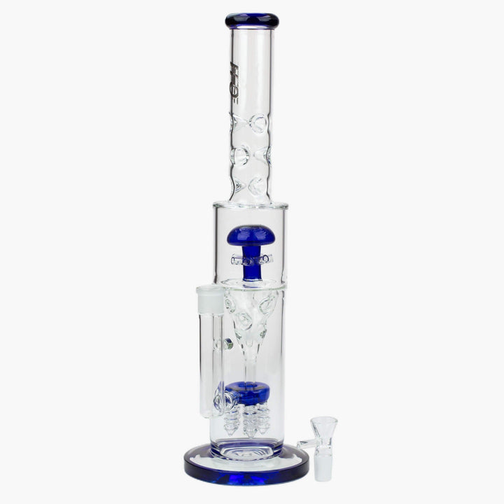 17" H2O Funnel Glass Water Bong