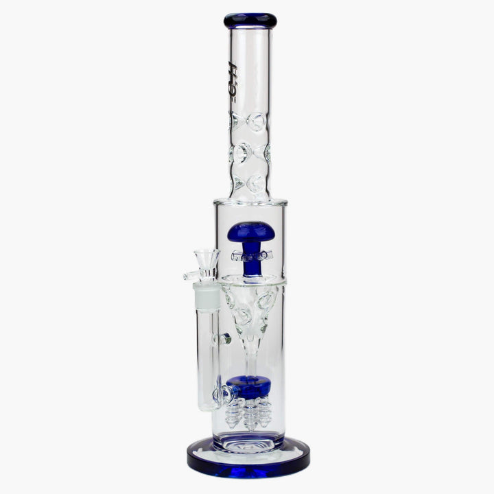 17" H2O Funnel Glass Water Bong