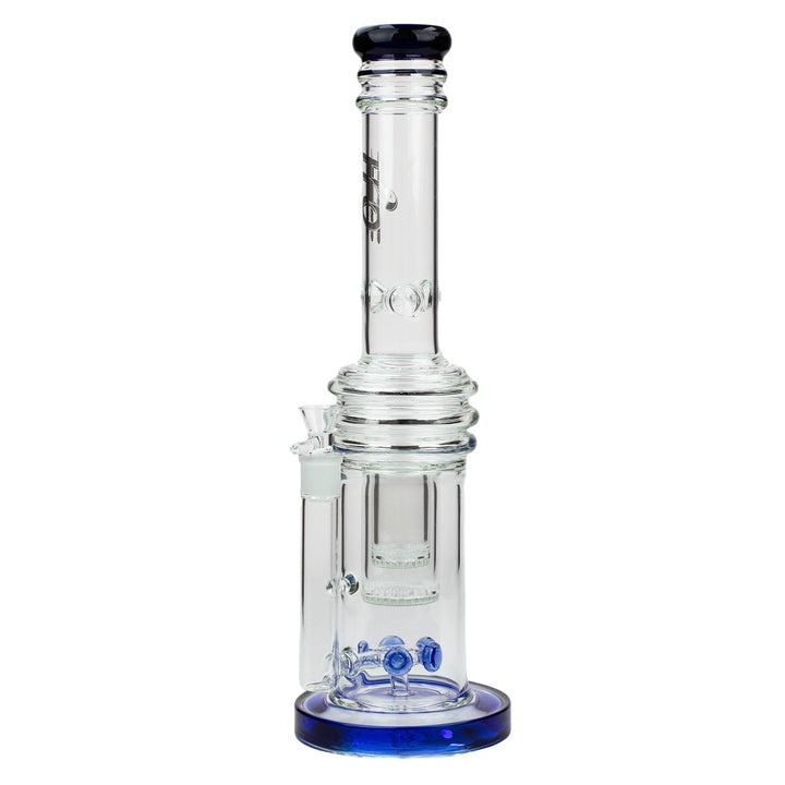 17" H2O Glass Water Bong with Double Layer Honeycomb - PILOTDIARY