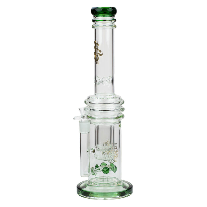 17" H2O Glass Water Bong with Double Layer Honeycomb - PILOTDIARY