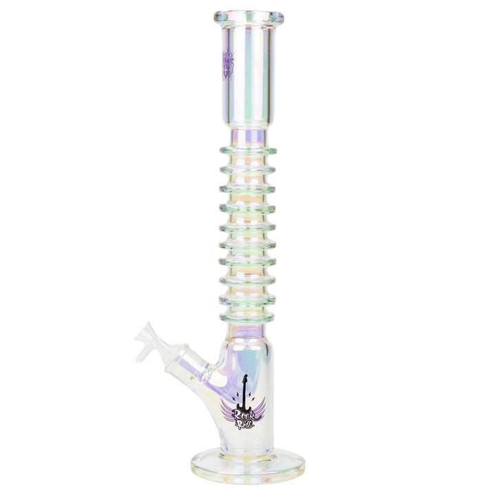 17" XTREME Rock & Roll Iridescent Tube Bong - PILOTDIARY