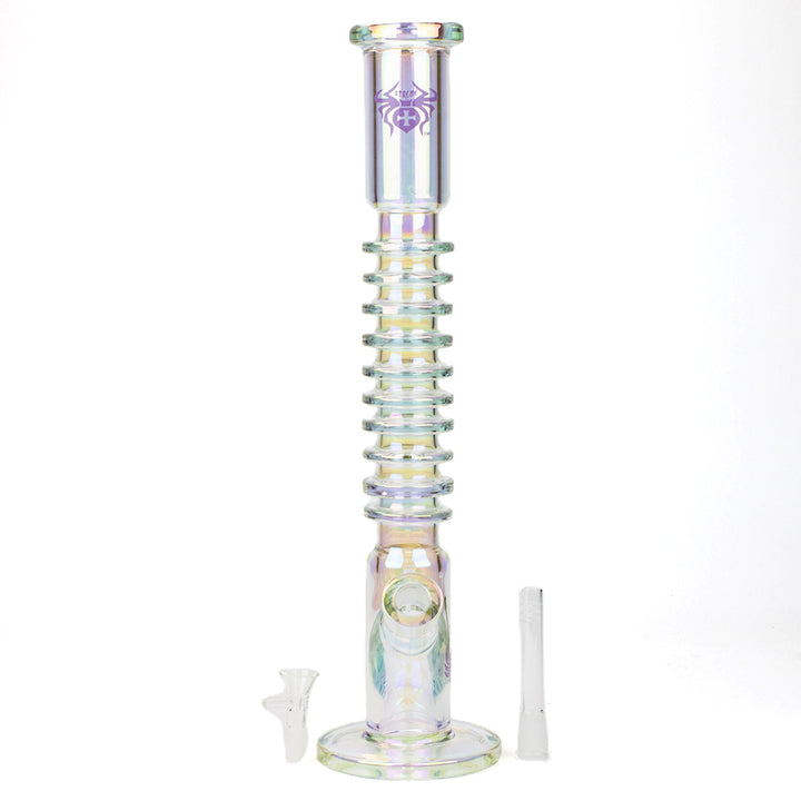 17" XTREME Rock & Roll Iridescent Tube Bong - PILOTDIARY