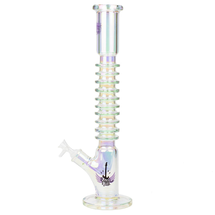 17" XTREME Rock & Roll Iridescent Tube Bong - PILOTDIARY