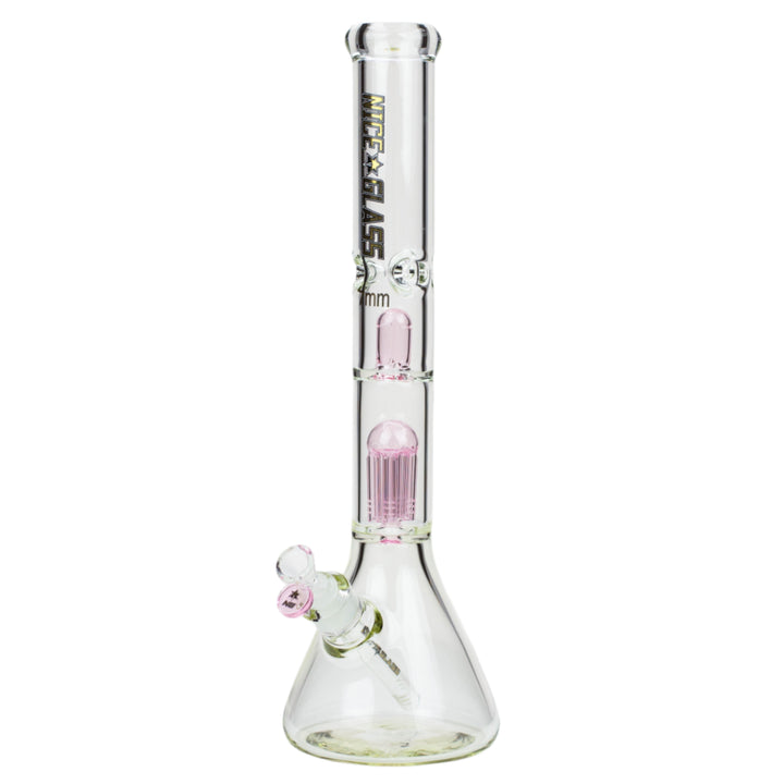 18 inch 6-Arm Perc Beaker Bong with Splash Guard - pilotdiary