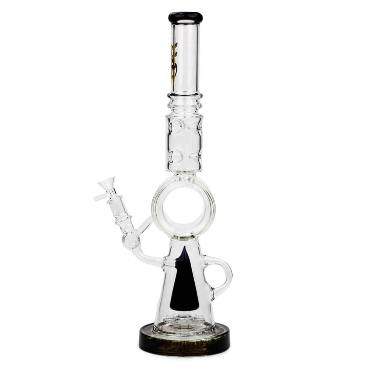 18" H2O Cone Diffuser Glass Water Bong - PILOTDIARY