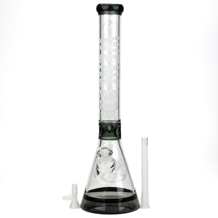 18" Transparent Crucifix Beaker Bong - PILOTDIARY