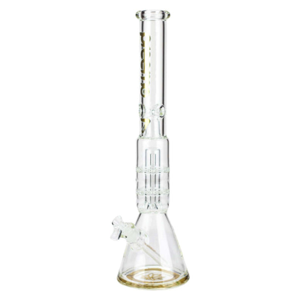 19" Dome Over Double Disc Perc Bong