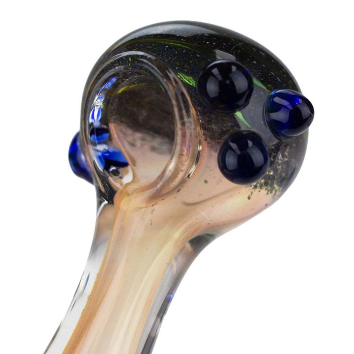 2-Pack Gold Fumed Cannabis Pipes - PILOTDIARY