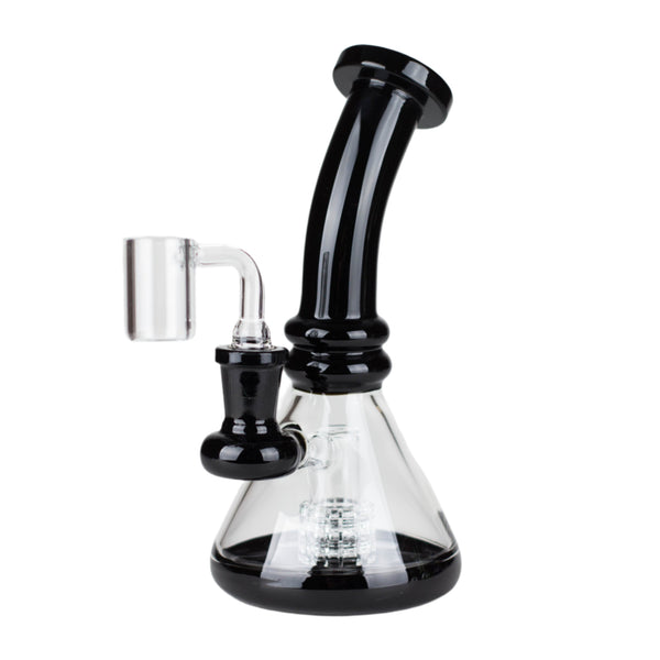 2-in-1 Color Accented Dab Rig with Perc - pilotdiary