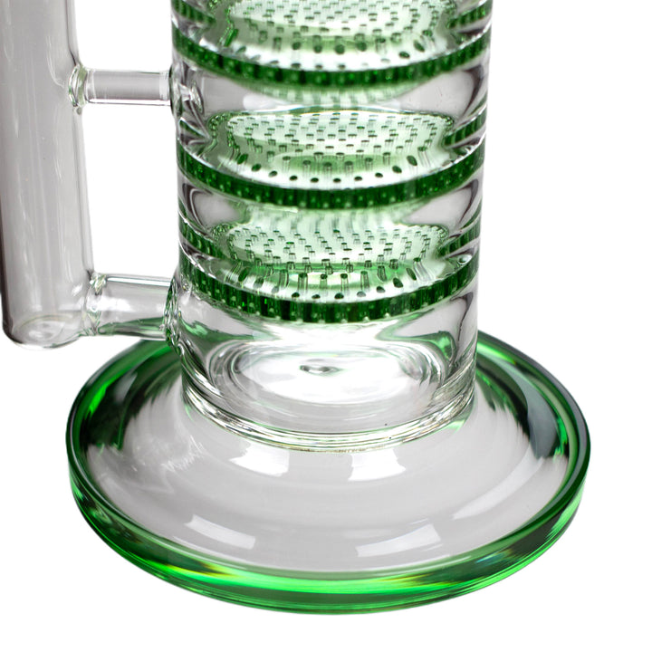 2-in-1 Multi Level Honeycomb Perc Bong - pilotdiary