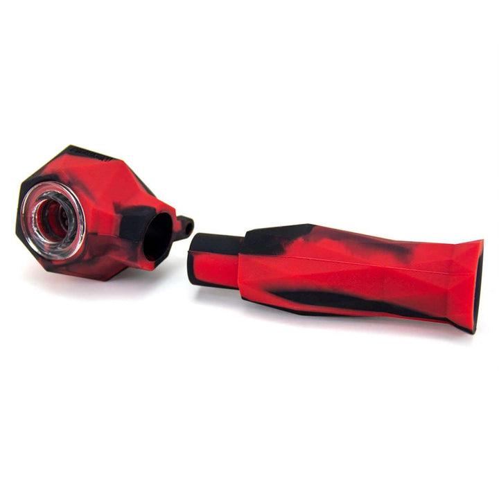 2-in-1 Silicone Straw Pipe kit