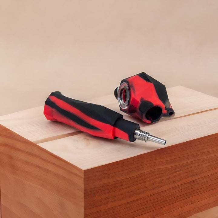 2-in-1 Silicone Honey Straw Pipe - pilotdiary