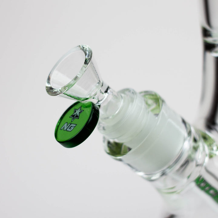 18 inch 6-Arm Perc Beaker Bong with Splash Guard