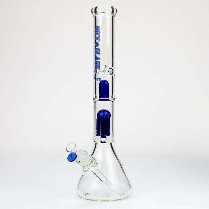 18 inch 6-Arm Perc Beaker Bong with Splash Guard