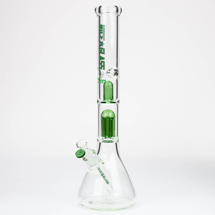 18 inch 6-Arm Perc Beaker Bong with Splash Guard