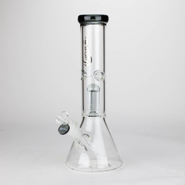 12" Genie Tree-arms Color Accented Bong