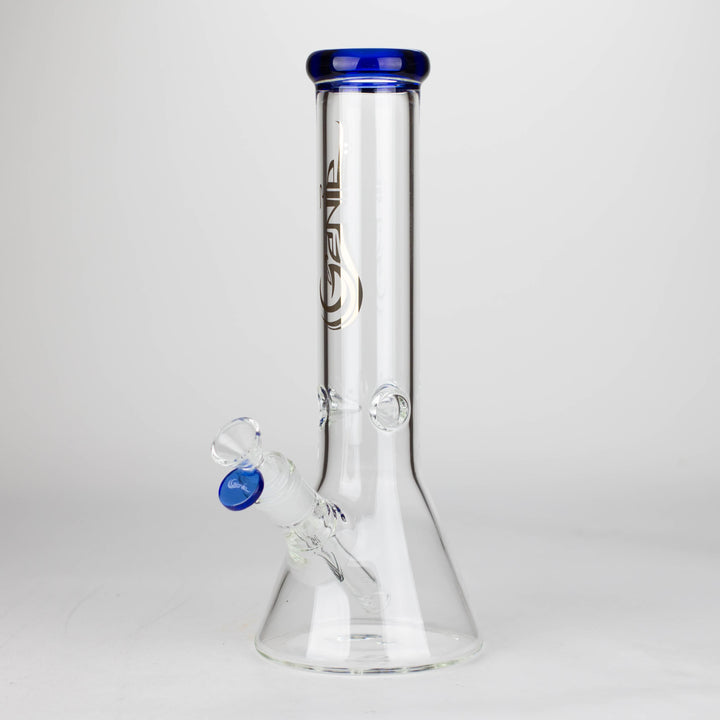 Genie Classic Beaker Glass Water Bong 12"