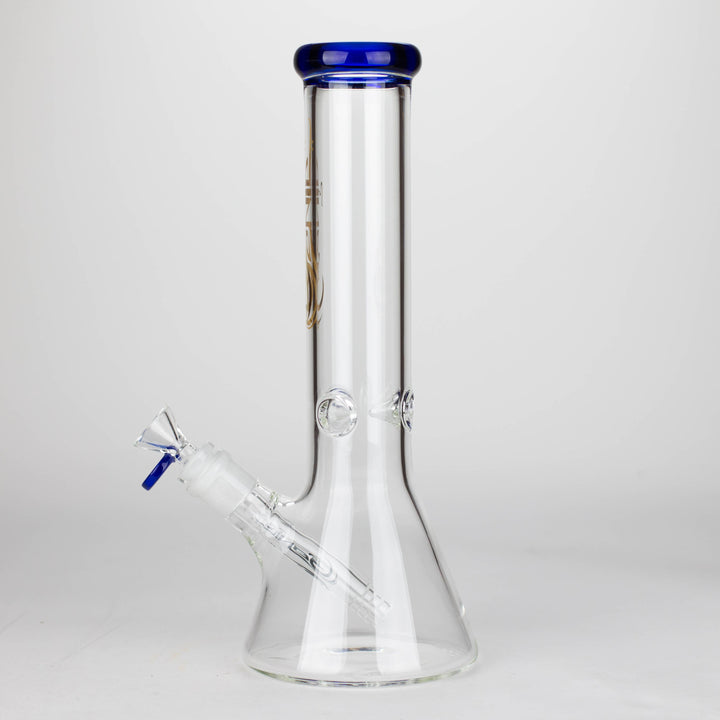 Genie Classic Beaker Glass Water Bong 12"