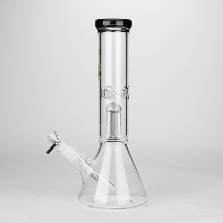 12" Genie Tree-arms Color Accented Bong