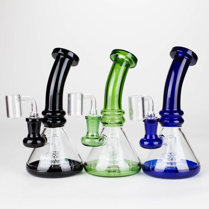 2-in-1 Color Accented Dab Rig with Perc