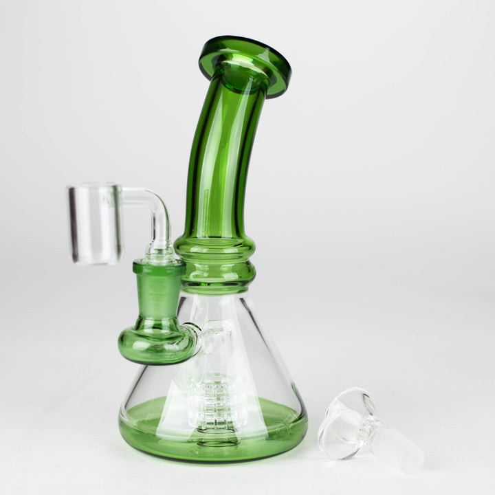 2-in-1 Color Accented Dab Rig with Perc