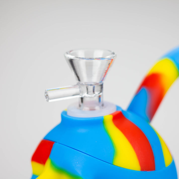 Mini Multi Colored Skull Bubbler_5