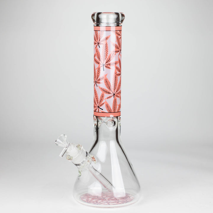 14" Hemp Weed 9mm Glass Bong