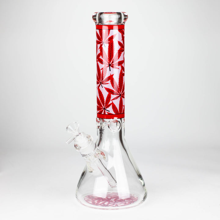 14" Hemp Weed 9mm Glass Bong