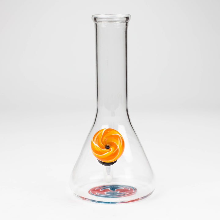 6" Glass Beaker Bong_2