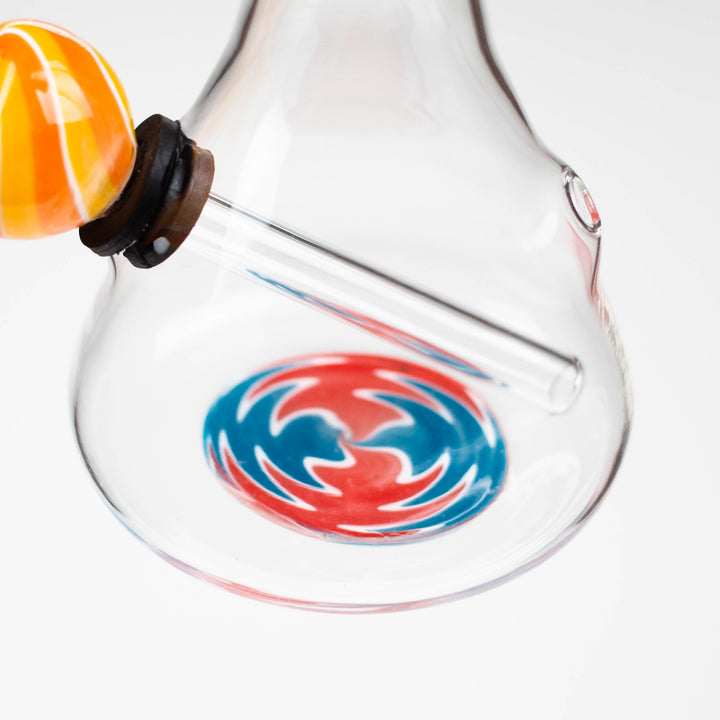 6" Glass Beaker Bong_5