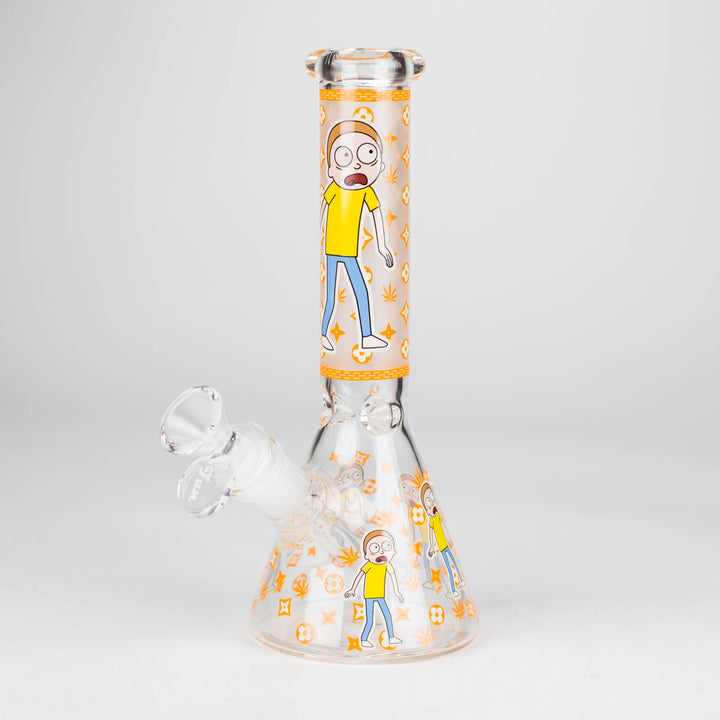 8" Cartoon Glow In The Dark Bong