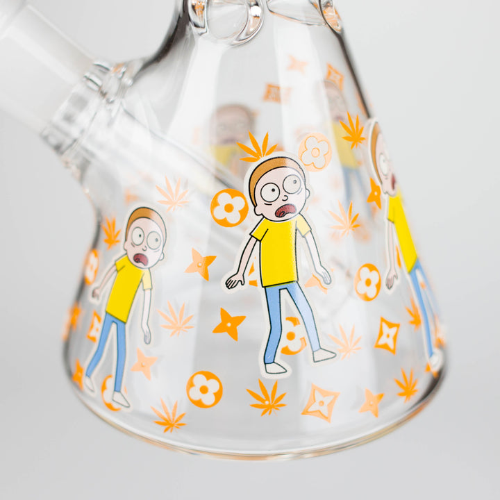 8" Cartoon Glow In The Dark Bong