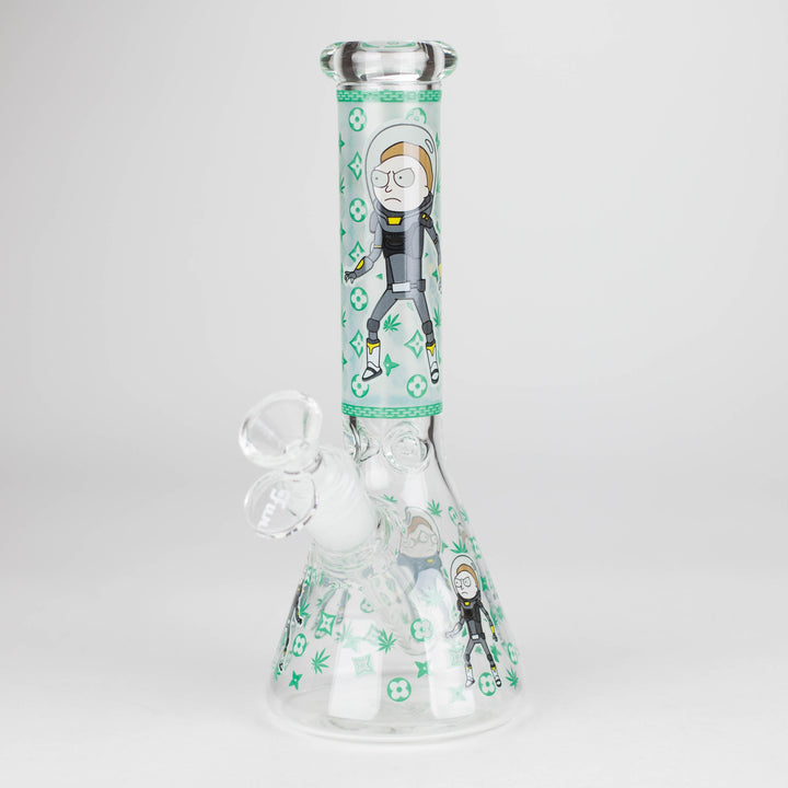 8" Cartoon Glow In The Dark Bong