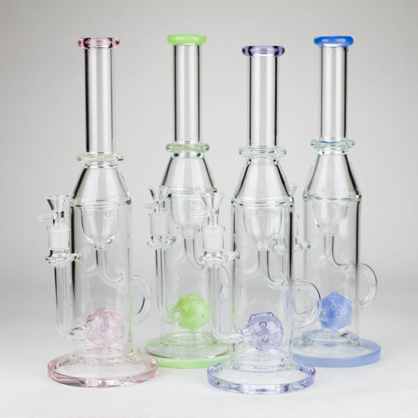 14″ Glass Bong Perc_0