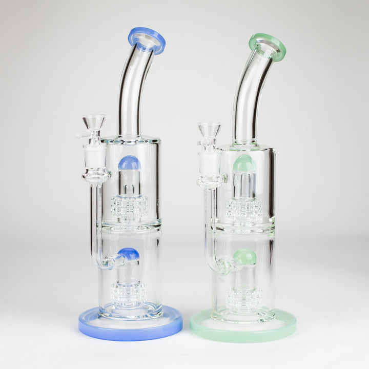 12″ Double Tree Perc Bong