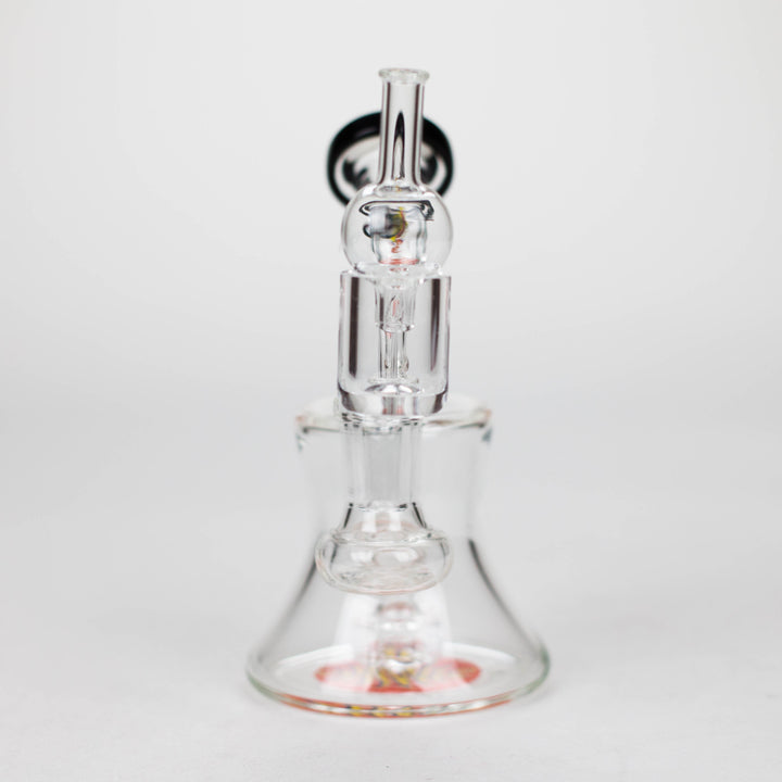 10" Oil Rig with Quartz Banger